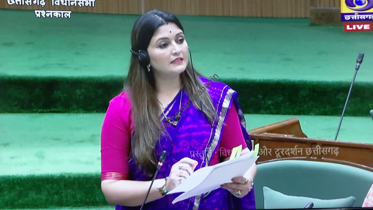 पंडरिया की आवाज बनीं विधायक भावना बोहरा: सड़क, आवास और स्वास्थ्य सुविधाओं पर सदन में सरकार से मांगा जवाब